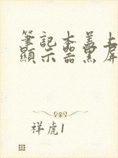 笔记本盖上外接显示器黑屏