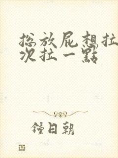 总放屁想拉屎每次拉一点封面