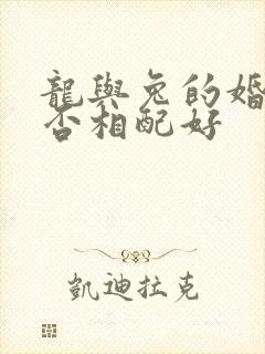 龙与兔的婚姻是否相配好