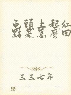 龟头上起红色斑点是怎么回事封面