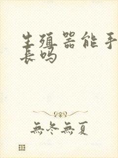 生殖器能手术延长吗