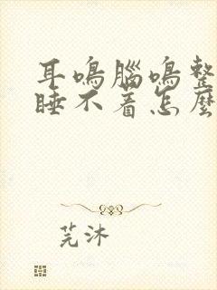 耳鸣脑鸣整夜的睡不着怎么办