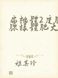 扁桃体2度肥大腺样体肥大