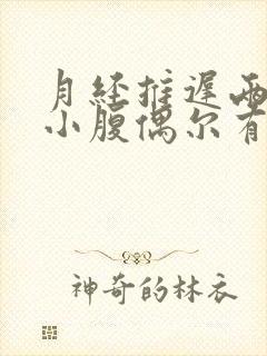 月经推迟两天了小腹偶尔有姨妈感