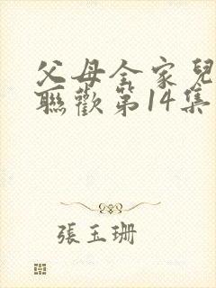 父母全家儿女大联欢第14集