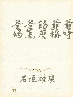 爸爸的爷爷的妈妈怎么称呼