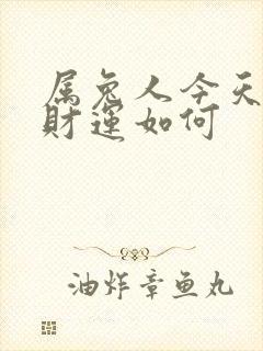 属兔人今天打牌财运如何封面