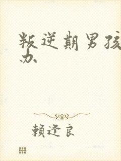 叛逆期男孩怎么办