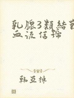 乳腺3类结节有血流信号封面