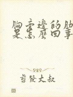 胸旁边的肋骨疼是怎么回事封面