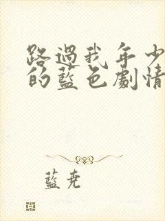 路过我年少时光的蓝色剧情介绍