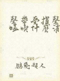 声带受损声音嘶哑吃什么消炎药