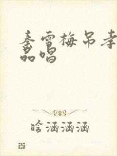 秦雪梅吊孝阎立品唱