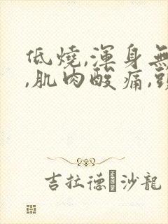 低烧,浑身无力,肌肉酸痛,头疼