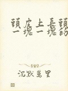 头皮上长头皮屑一块一块的封面