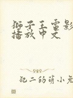 狮子王电影免费播放中文