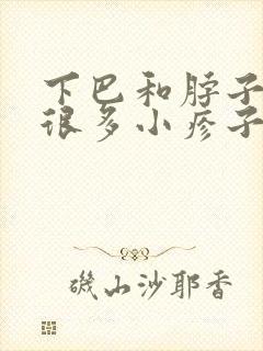 下巴和脖子长了很多小疹子