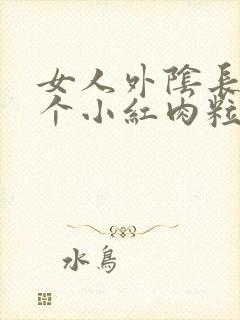 女人外阴长了一个小红肉粒