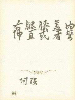 右腿膝盖内侧疼伸直或者弯曲疼