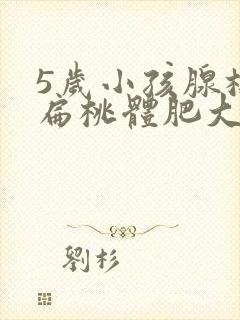 5岁小孩腺样体扁桃体肥大