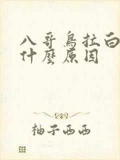 八哥鸟拉白屎是什么原因