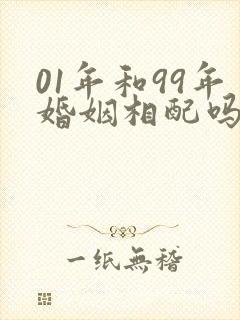 01年和99年婚姻相配吗