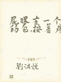 屁眼有一个硬硬的包,按着疼