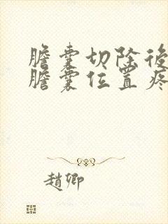 胆囊切除后偶尔胆囊位置疼痛