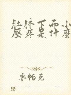 肚脐下面小腹按压疼是什么原因