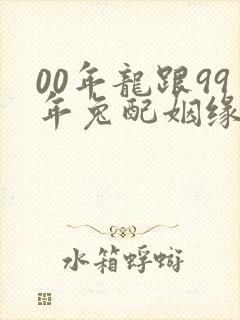 00年龙跟99年兔配姻缘好吗封面
