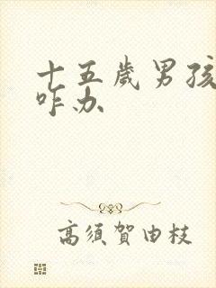 十五岁男孩叛逆咋办封面