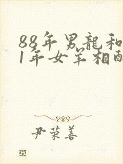 88年男龙和91年女羊相配婚姻如何