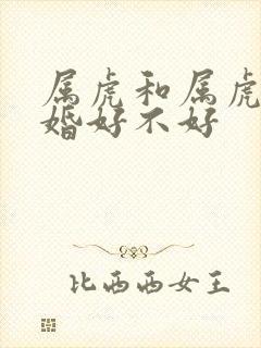 属虎和属虎的结婚好不好封面