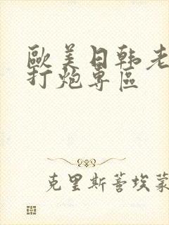 欧美日韩老熟女打炮专区