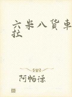 六米八货车找货拉封面