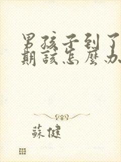 男孩子到了叛逆期该怎么办