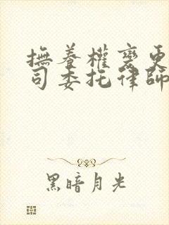 抚养权变更打官司委托律师要多少钱