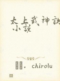 太上武神诀吴云 小说