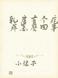 乳房有个疙瘩还疼怎么回事封面