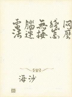 电脑无线网络无法连接怎么办