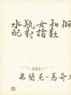 水瓶女和狮子座配对指数封面