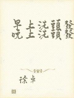 早上洗头发还是晚上洗头发好