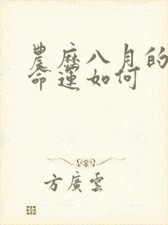 农历八月的牛男命运如何