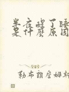 半夜醒了睡不着是什么原因封面