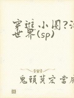 穿进小圈?游戏世界(sp)