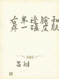 右半边脸和头皮疼一碰皮肤疼