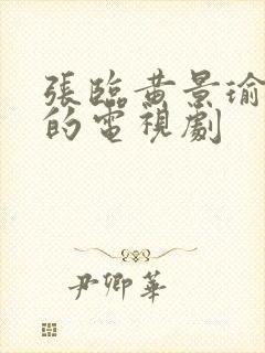 张临黄景瑜合作的电视剧