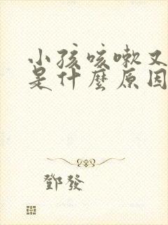 小孩咳嗽又吐了是什么原因封面