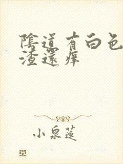 阴道有白色豆腐渣还痒