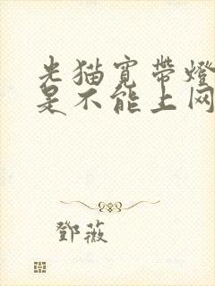 光猫宽带灯亮但是不能上网封面